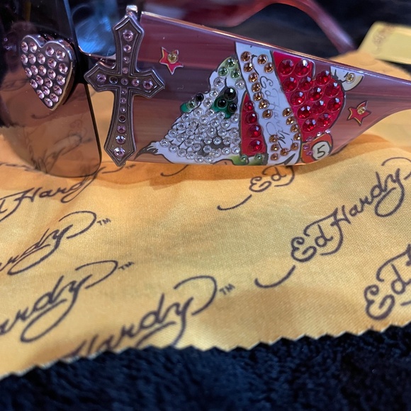 Rare Vintage Ed Hardy Sunglasses main image 6